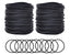 Black Jelly Bracelets (10)