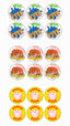Assorted Mixed Pack Of Scratch 'N Sniff Stickers