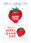 Trend Enterprises Berry Good Unscented Vinyl Stickers