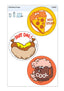 Trend Enterprises FUN-derful Foods Unscented Vinyl Stickers